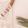大型月亮捕夢網編織壁幔 HandMade Bohemian Moon Dreamcatcher