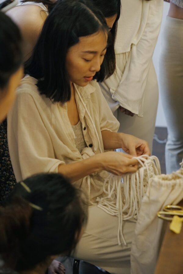 法式繩結 x 瑜珈靜心Workshop：多功能瑜珈繩束口袋