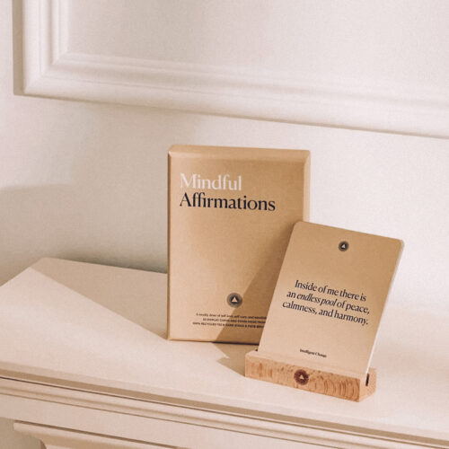 正念美好生活牌卡 Mindful Affirmations