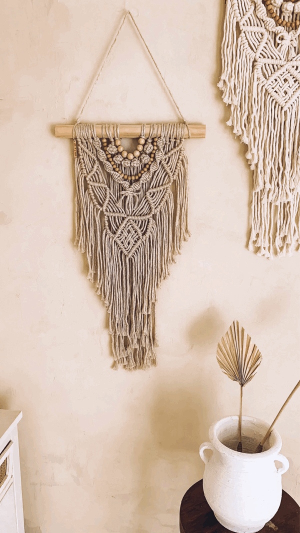 Boho À La Mode 天然亞麻繩 5mm 單股