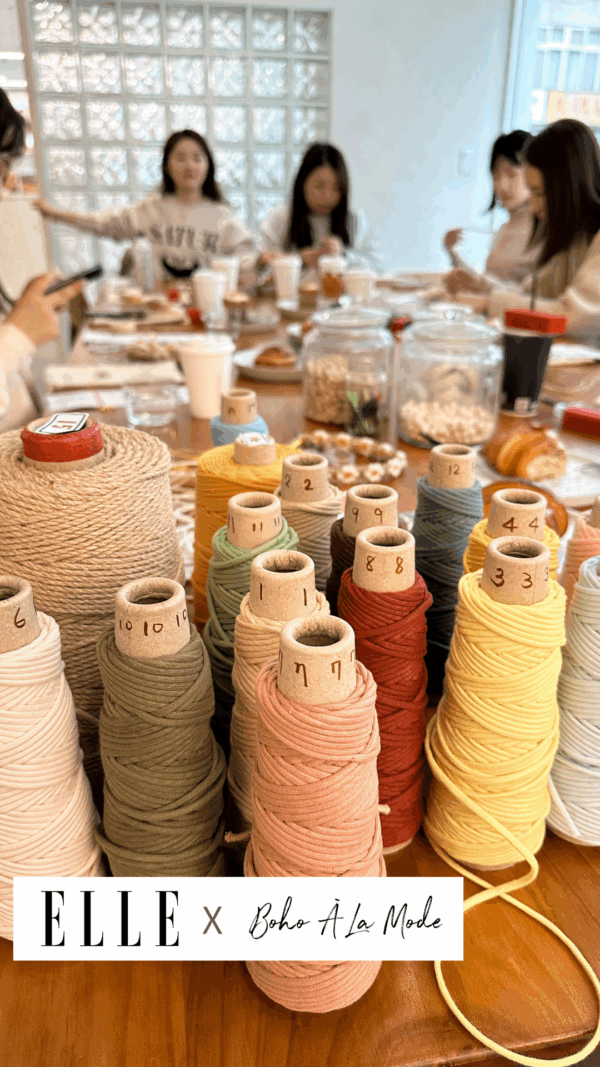 Elle X Boho 多功能花花手機背帶 Workshop